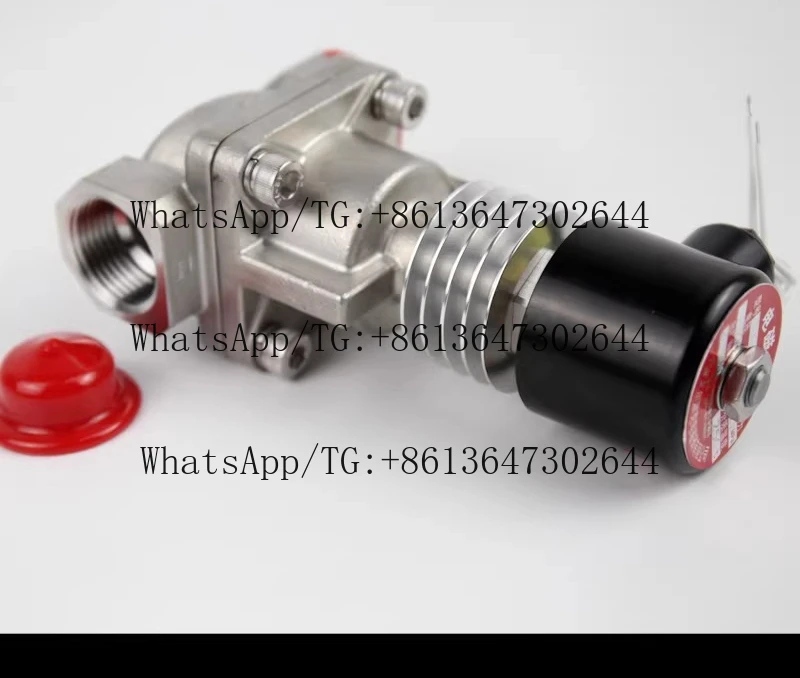 High temperature steam solenoid valve 250 degree high temperature heat transfer oil on/off valve 2.5MPAAC220V4 minute