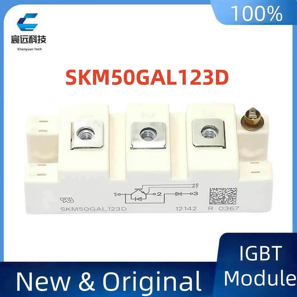 

SKM50GAL123D New Original IGBT Power Module 50A 1200V semikron diode thyristor IGBT Module SKM 50GAL123D SKM50GAL123D