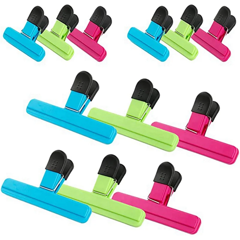 ABLN-مشبك الطعام البلاستيك الثقيلة محكم الختم المشبك كيس القهوة كيس الختم المشبك رقاقة البطاطس حقيبة المشبك