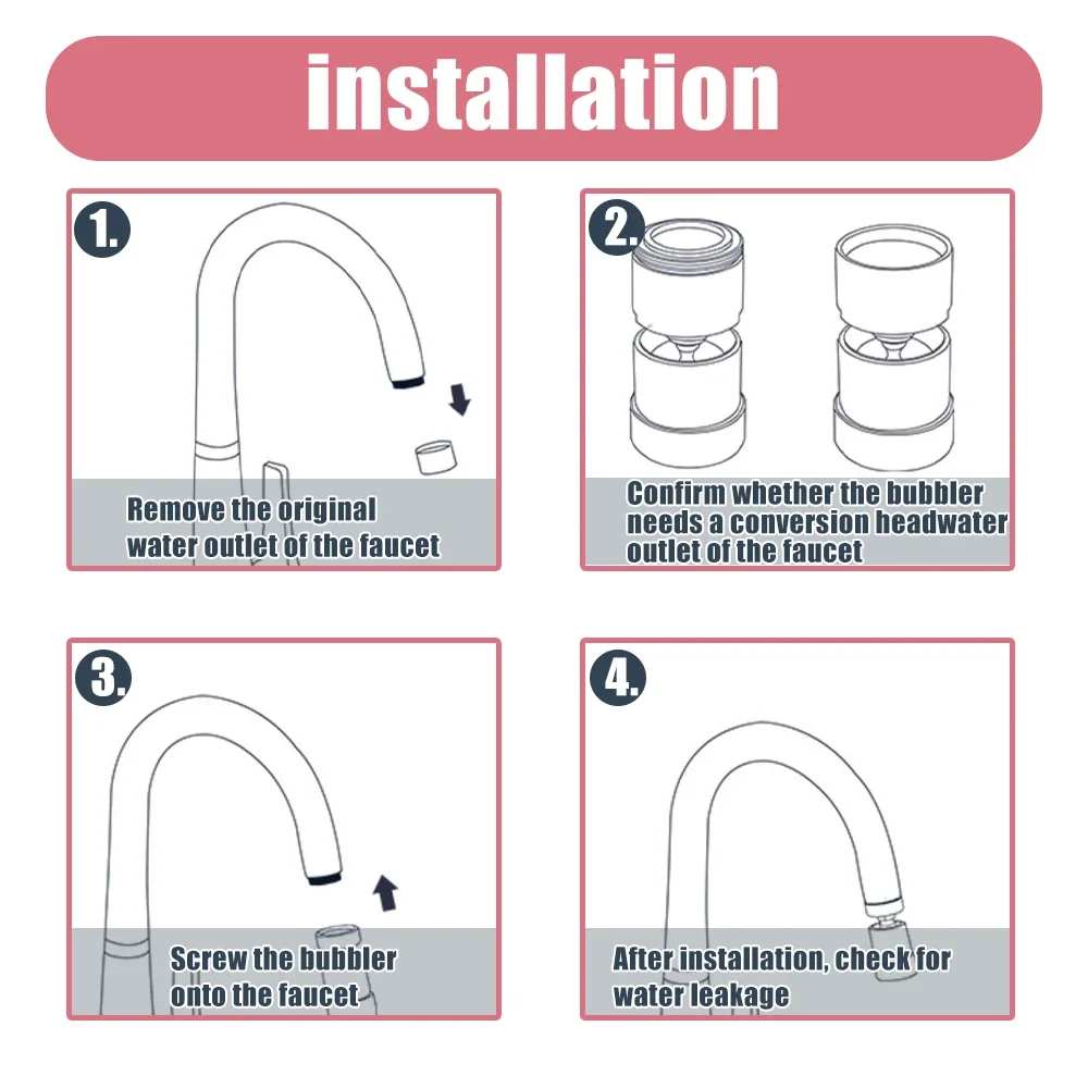 LED Water Faucet Stream Light, Shower Tap, Cabeça do bocal, Sensor de temperatura, 7 cores, apto para cozinha, banheiro, chuveiro