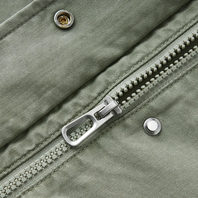 Women's Hooded Mid-Length Denim Jacket - Loose Fit, Cinched Waist