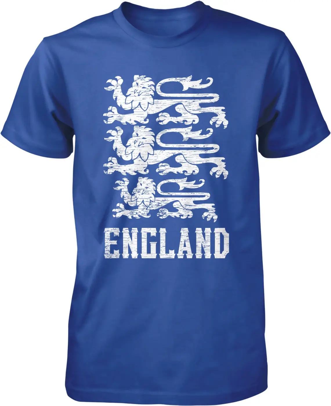 England, Coat of Arms T Shirt For Mens Lion Print Short Sleeve 3d Printed Vintage Flag Tee Shirt