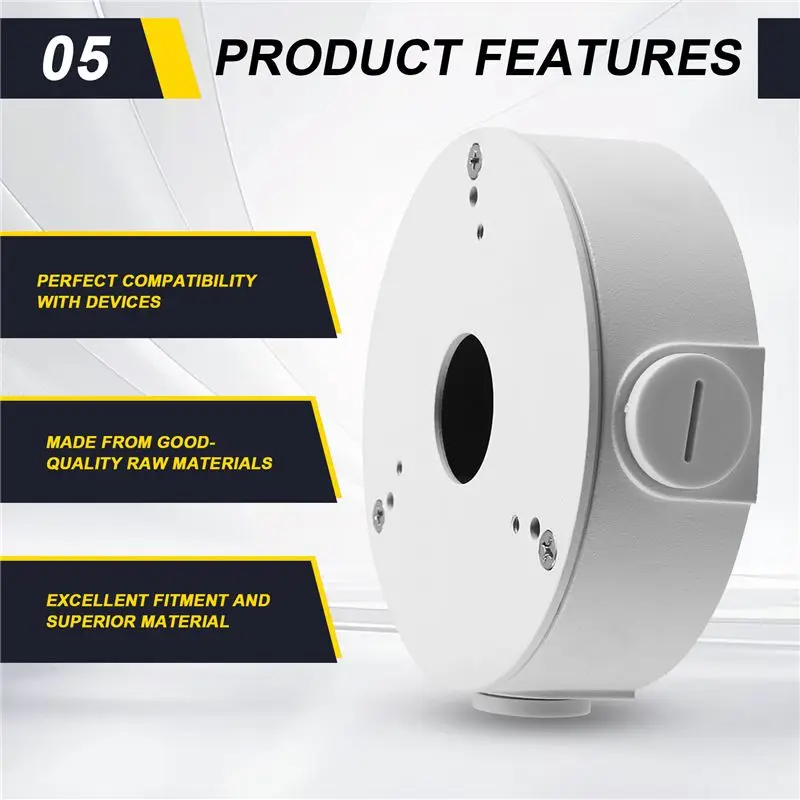 Leading-PFA13G Waterproof Junction Box IP Camera Bracket Mount For IPC-HDW2841T-S, IPC-HDW2849T-S-IL Cameras