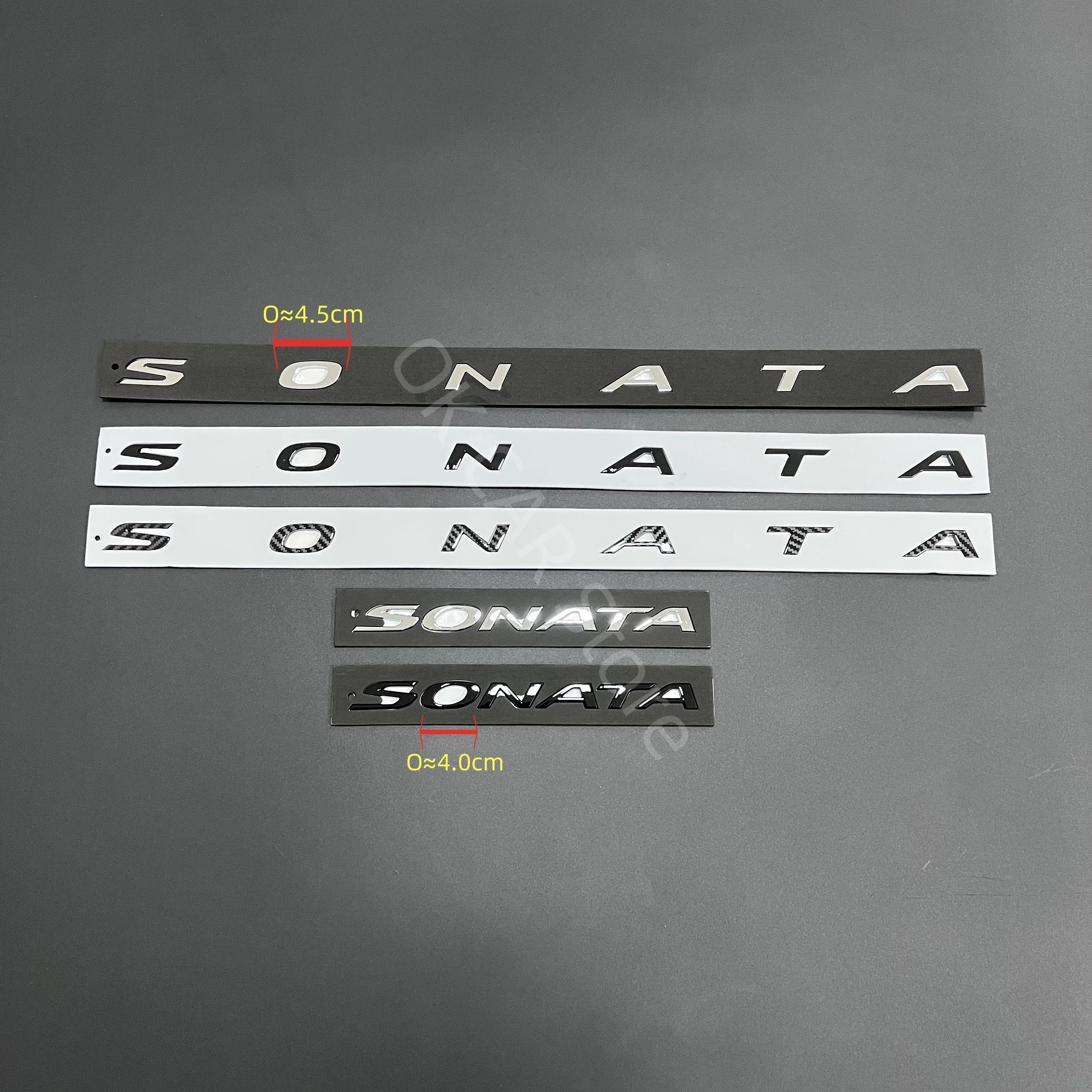 

for Sonata YF LF rear car emblem tail badge trunk badge car sticker Hyundai Sonata car emblem brand new genuine