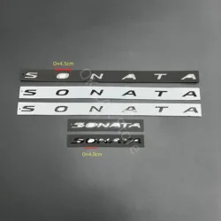 for Sonata YF LF rear car emblem tail badge trunk badge car sticker Hyundai Sonata car emblem brand new genuine