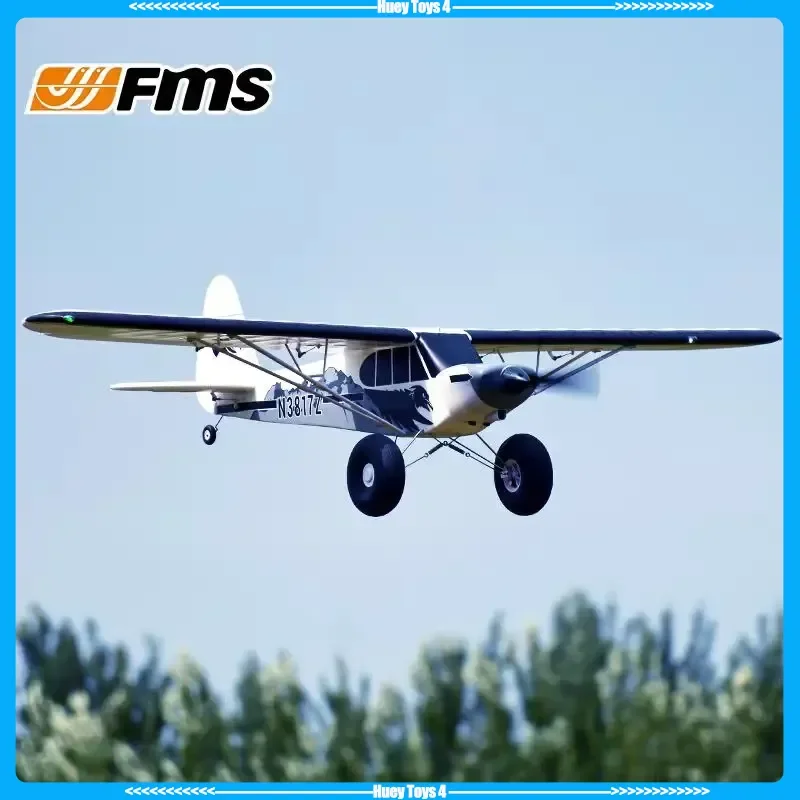 เครื่องบินจำลอง Fms ปี 2025 รุ่น 1300 มม. Pa-18 เครื่องบินปีกตรึงบังคับวิทยุ ของเล่นเครื่องบินโฟมบังคับวิทยุ ของขวัญ รุ่น Pnp/Rtf