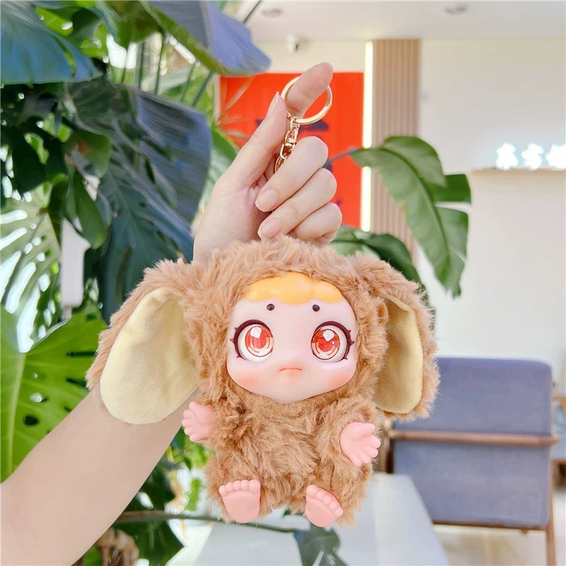 جديد صموئيل لطيف أفخم الفينيل الوجه الدمى حقيبة قلادة Kawaii العصرية الزخرفية الفينيل الشكل فتاة هدية عيد ميلاد لعب للأطفال