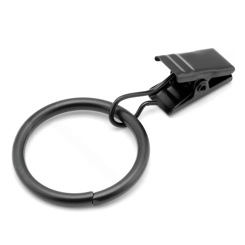 Sturdy Metal Ring Curtain Clip Rings for Home Decor