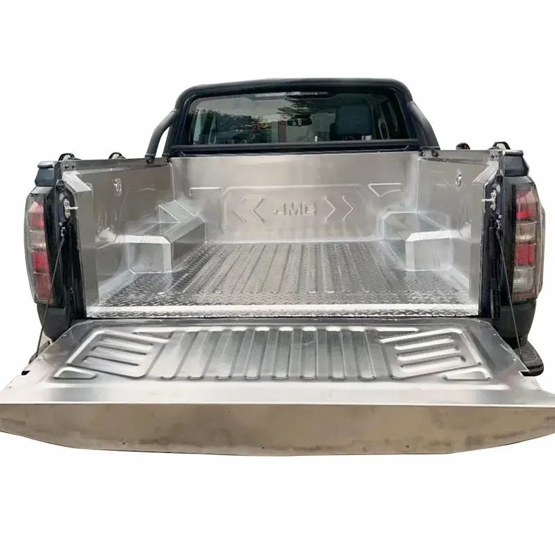 

JMC Da Dao Stainless Steel Stamping 201 Full Welded Metal Truck Bed Liner Protective Pad For Cargo Box