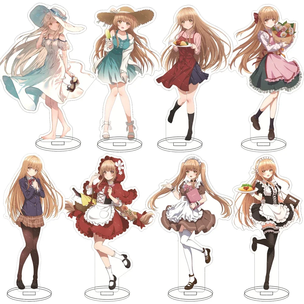 The Angel Next Door Spoils Me Rotten Acrylic Stand Model Figure FujiMiya Amane Shiina Mahiru Akazawa Itsuki Anime Standing Model