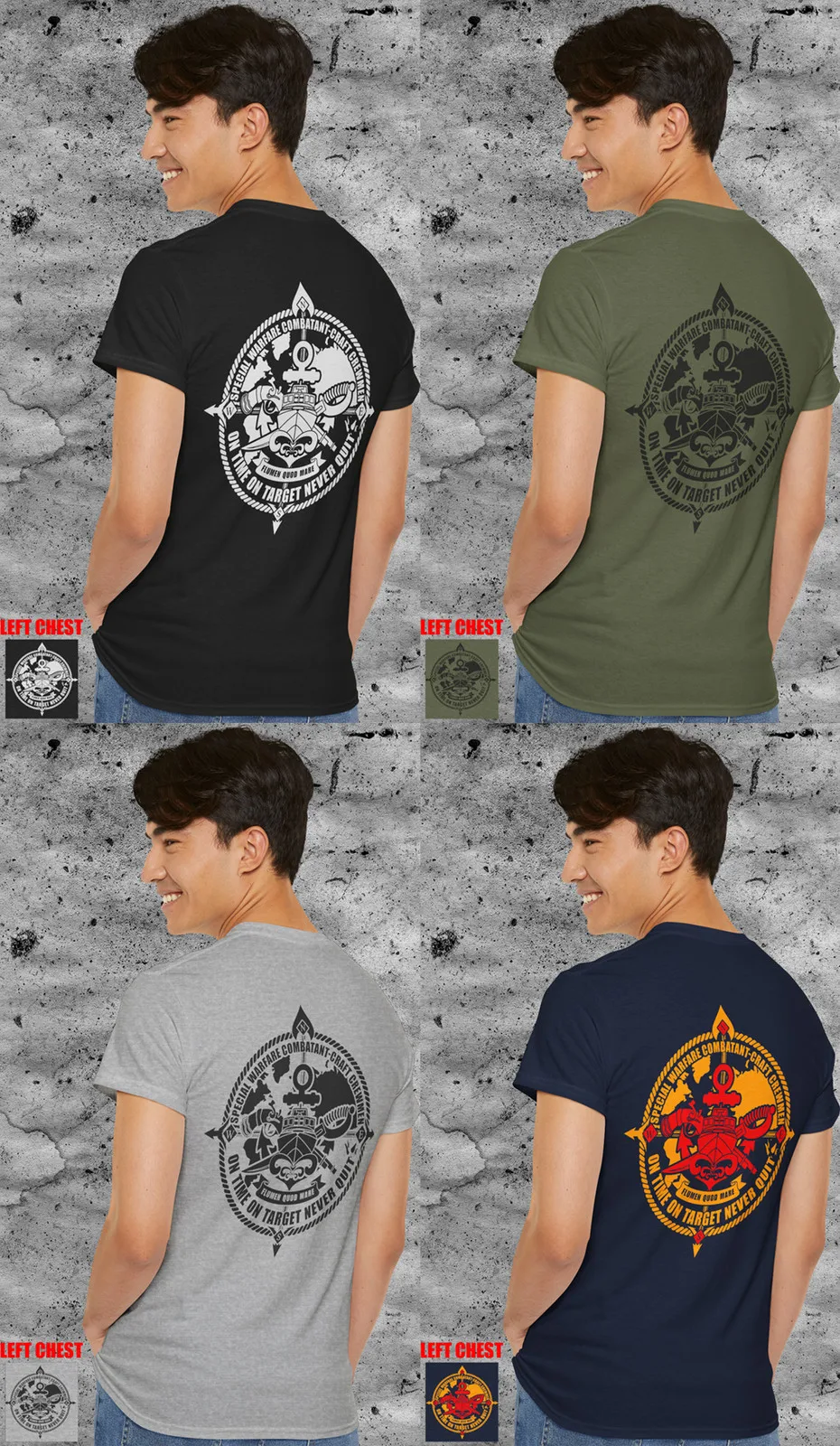 

SWCC Naval Special Warfare Combatant-craft Crewmen T-Shirt 100% Cotton O-Neck Short Sleeve Summer Casual Mens T-shirt Streetwear