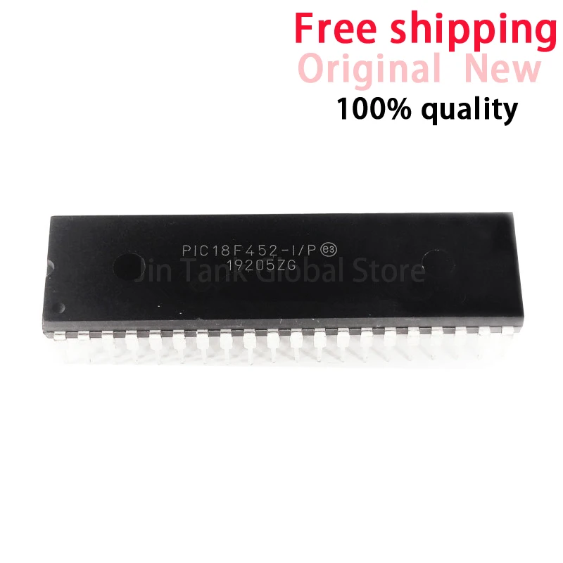 5-10PCS New and Original PIC18F452 I/P DIP40 PIC18F452-I/P