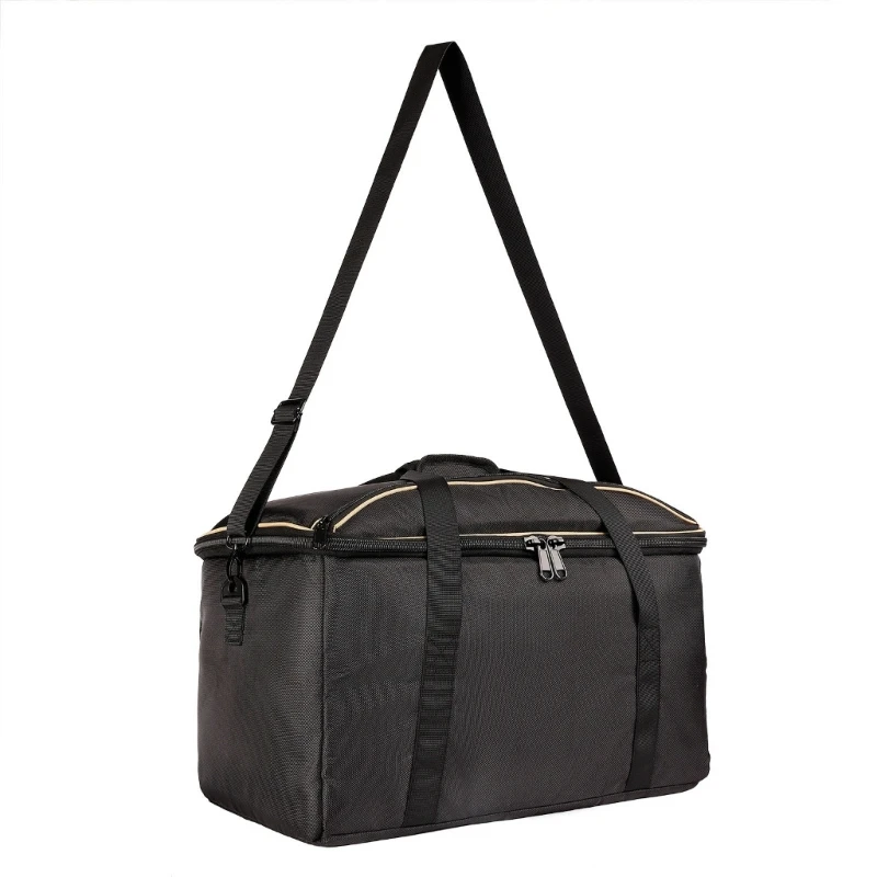 Estuche de viaje con correa para el hombro para accesorios de bolsa de almacenamiento de altavoz portátil JBL Authentics 500 (estuche de transporte)