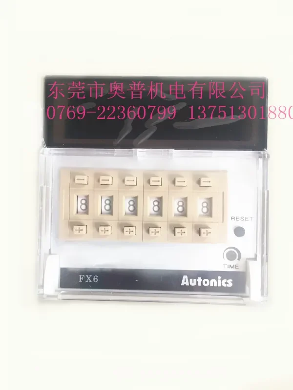 2026 Autonics Autonics, Counter, Timer FX6 Discontinued, Replacement Model FX6M-1P4 1P2