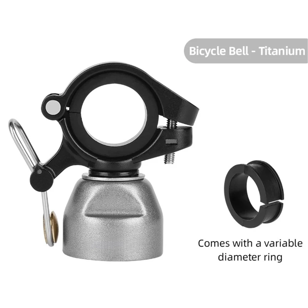 Mountainbike-Klingeln, Fahrradklingel für Erwachsene, passend für 22,2–31,8 mm, Fahrradklingel aus Kupferlegierung für Mountainbikes, Fahrradzubehör.