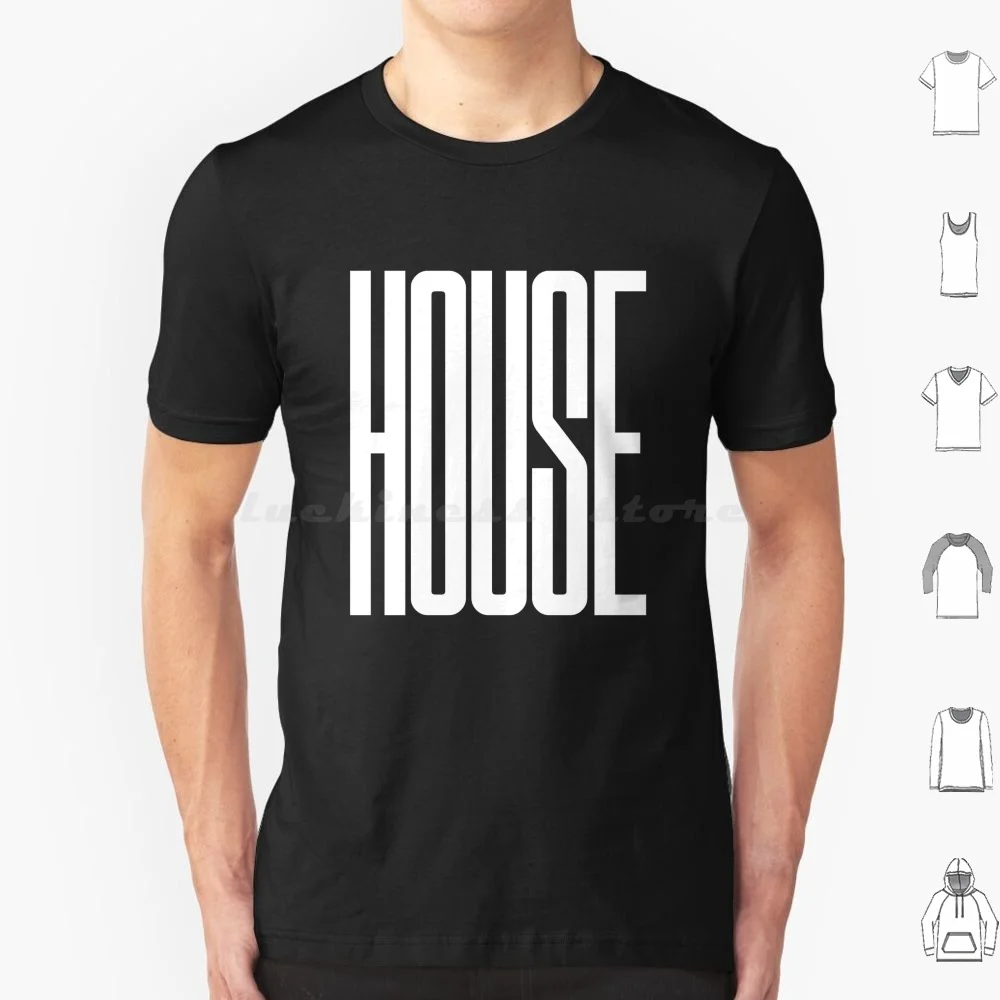 High House T Shirt Big Size 100% Cotton Wasted Club Culture Streetwear Acid House House Music Defected Heroes Djs Clubbing