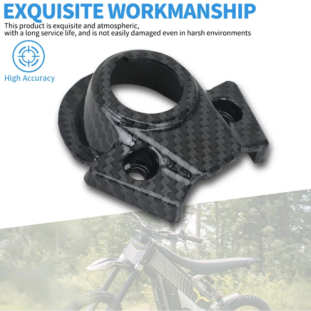 Central Control Decorative Cover Motorcycle Accessories Carbon Fiber Pattern Protect For Talaria Sting MX3 MX4 MX5 Electric Bike
