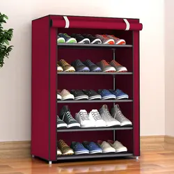 Multilayer Shoe Cabinet Dustproof Shoes Storage Closet Hallway Shoerack Organizer Holder Home Furniture