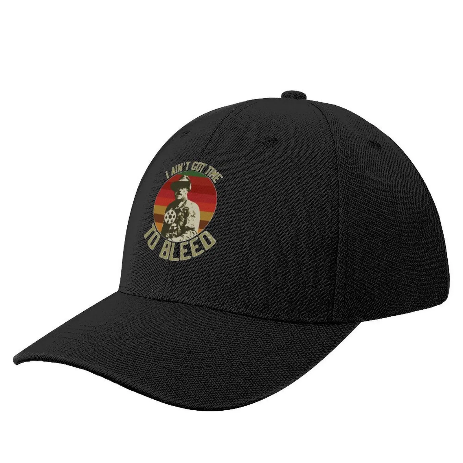 I Ain't Got Time to Bleed Predator Movie Baseball Cap Trucker Hat Streetwear luxury woman cap Men's Hats Women's