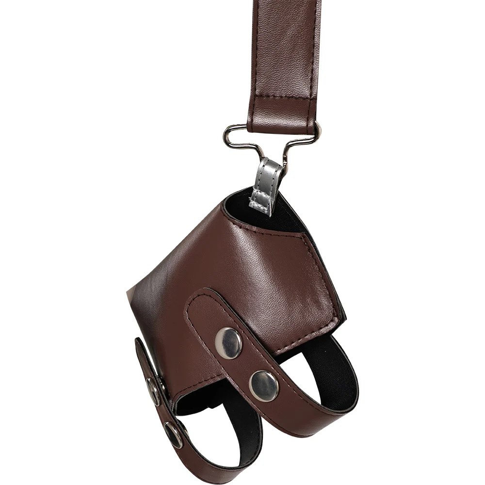 ليون كوسبلاي كينيدي حزام الأشرطة حقائب للرجال تمويه الجلود تسخير لعب الأدوار الدعائم هالوين كرنفال زي الملحقات