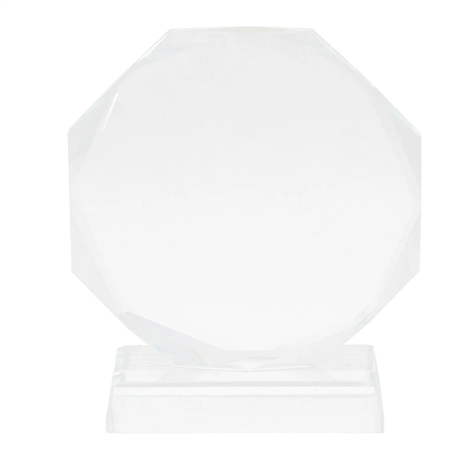 

Desktop Crystal Trophy Child Decoration Clear Award Glass First Place Prize Accessory