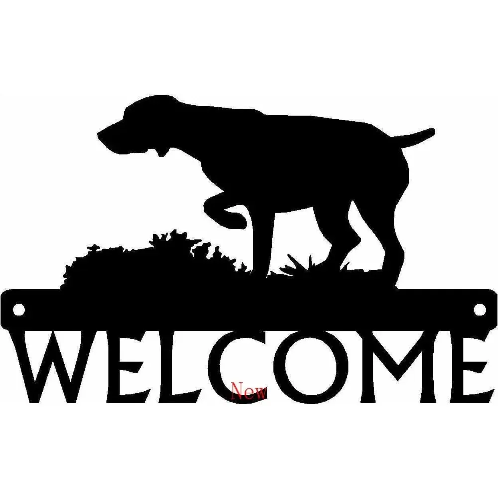 German Shorthaired Pointer Aluminum Wall Art, Metal Dog Decor Sign for Home, GSP Gift