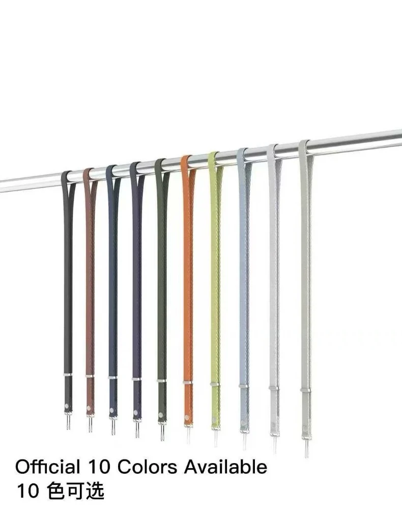 Correa tejida magnética oficial de alta gama para Iphone original 17 Pro Max 17 Air, cordón cruzado para teléfono, correa antipérdida para Apple