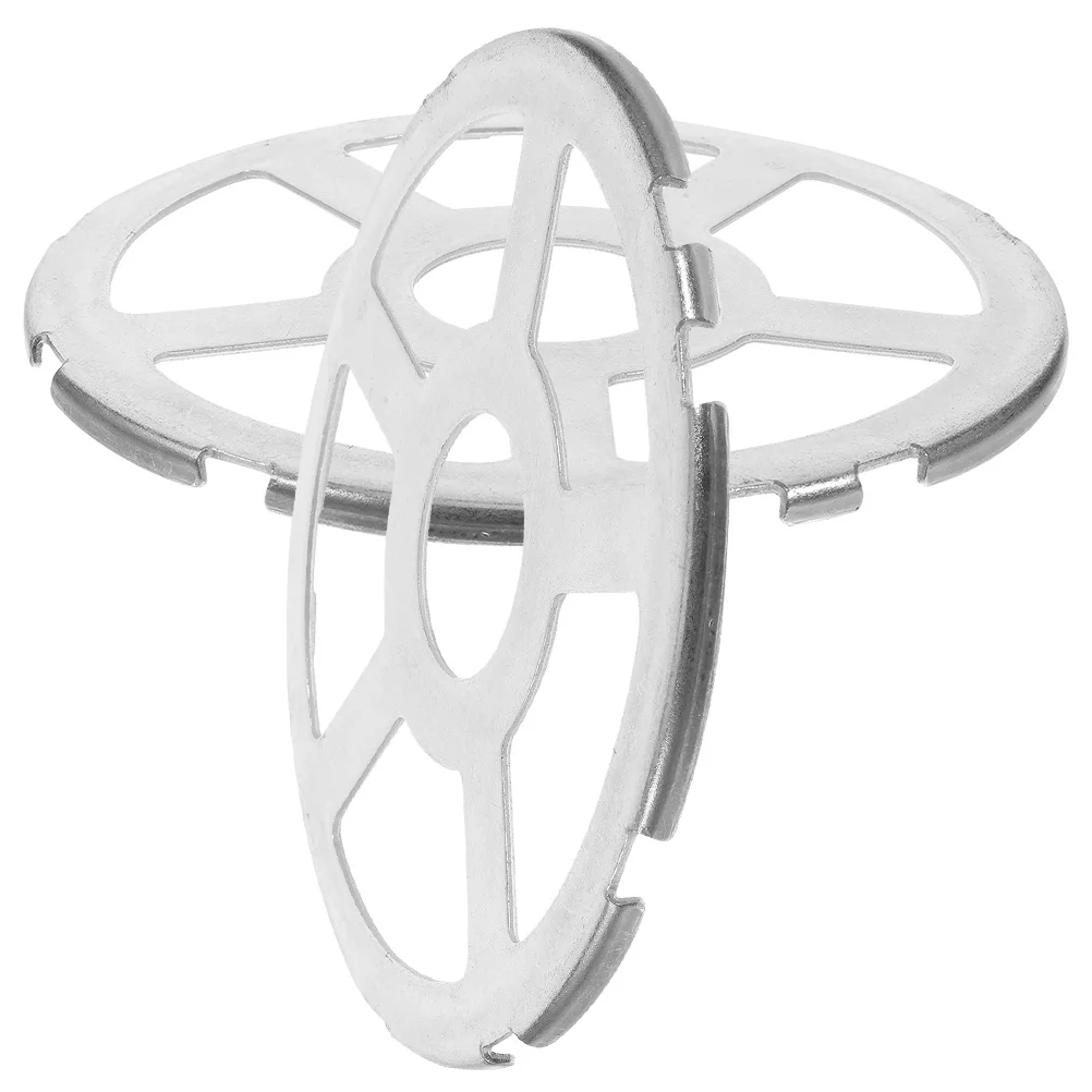 

2Pcs Metal Gas Stove Trivet Milk Pot Support Stove Rack Stable Nonslip Cooking Accessory Wok Support Trivet Wok Rack