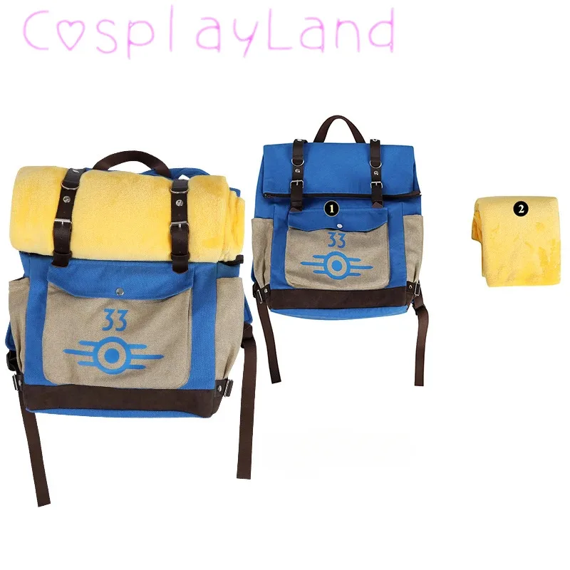 

Осенняя сумка для косплея Люси, рюкзак Survivor с одеялом, аксессуары для косплея из фильмов, ролевые игры, Хэллоуин, карнавал, школьные сумки, подарок