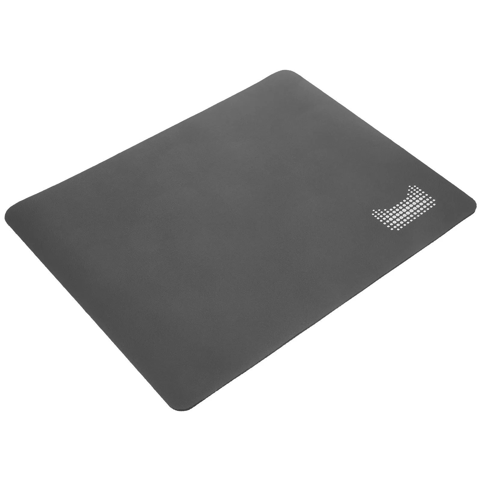 

Pet Feeding Mat 30x40cm Grey Cat Head Non slip Reusable Bowl Thick Placemat Absorbent Water Proof Easy Clean