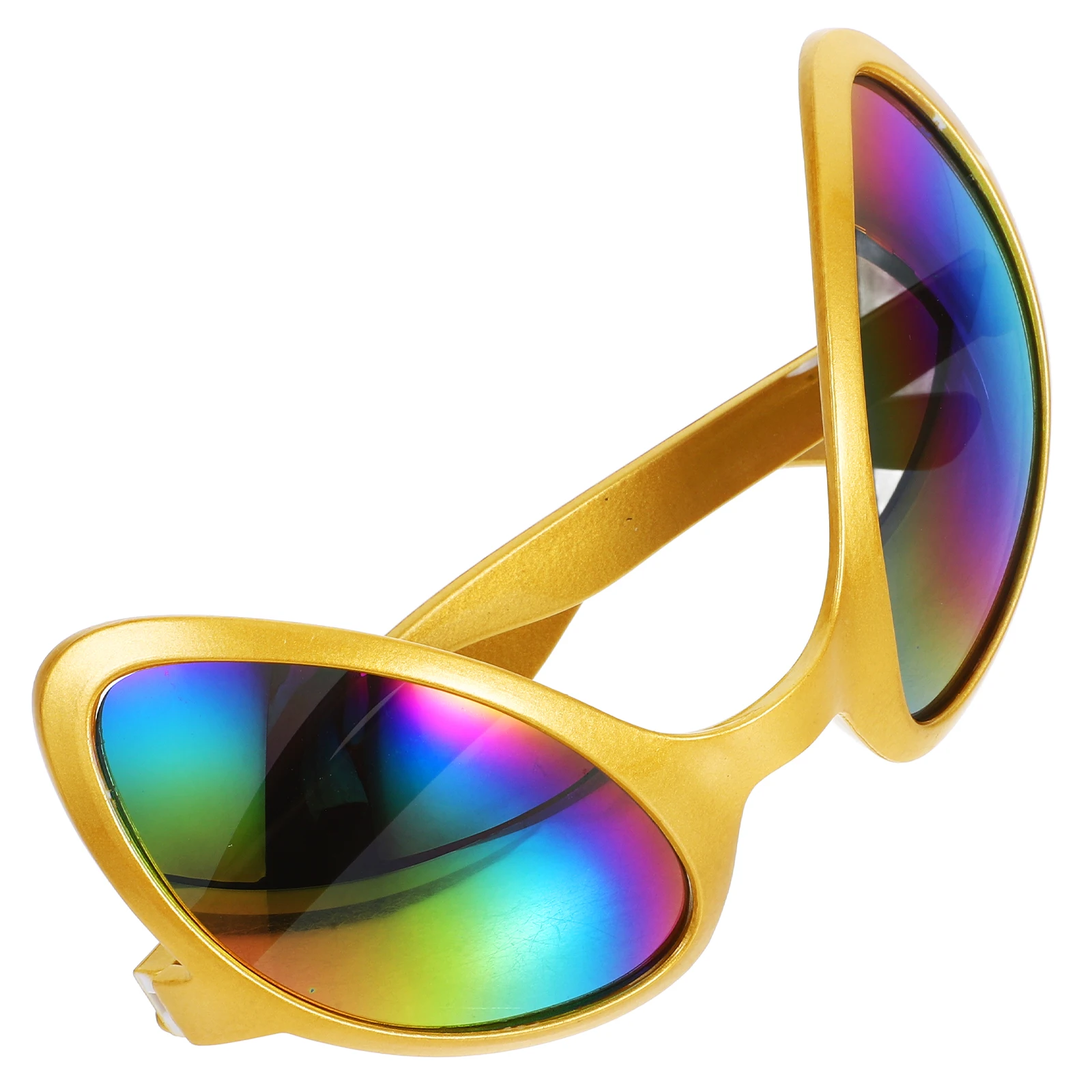 Gafas divertidas para adultos, accesorios de disfraz, gafas de sol doradas, gafas elegantes, accesorios de fiesta, accesorios únicos para fotos