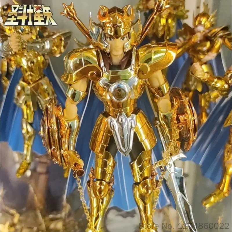 Figura de acción CS Metal Cloth Model SaintSeiya Myth Cloth EX Libra Dohko con cabeza de dragón Shiryu, Caballeros del Zodíaco, modelo CS.