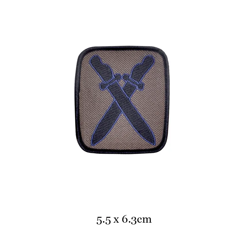 Military Patch Embroidered Patches for Clothing Iron on Clothes U S Army Motif Rank Airborne Applique Stripes Badge Armbands Diy