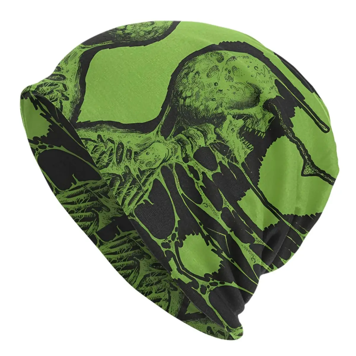 Death In Misery Thin Skullies Beanies Outdoor Caps For Men Zombie Ski Caps Bonnet Hats