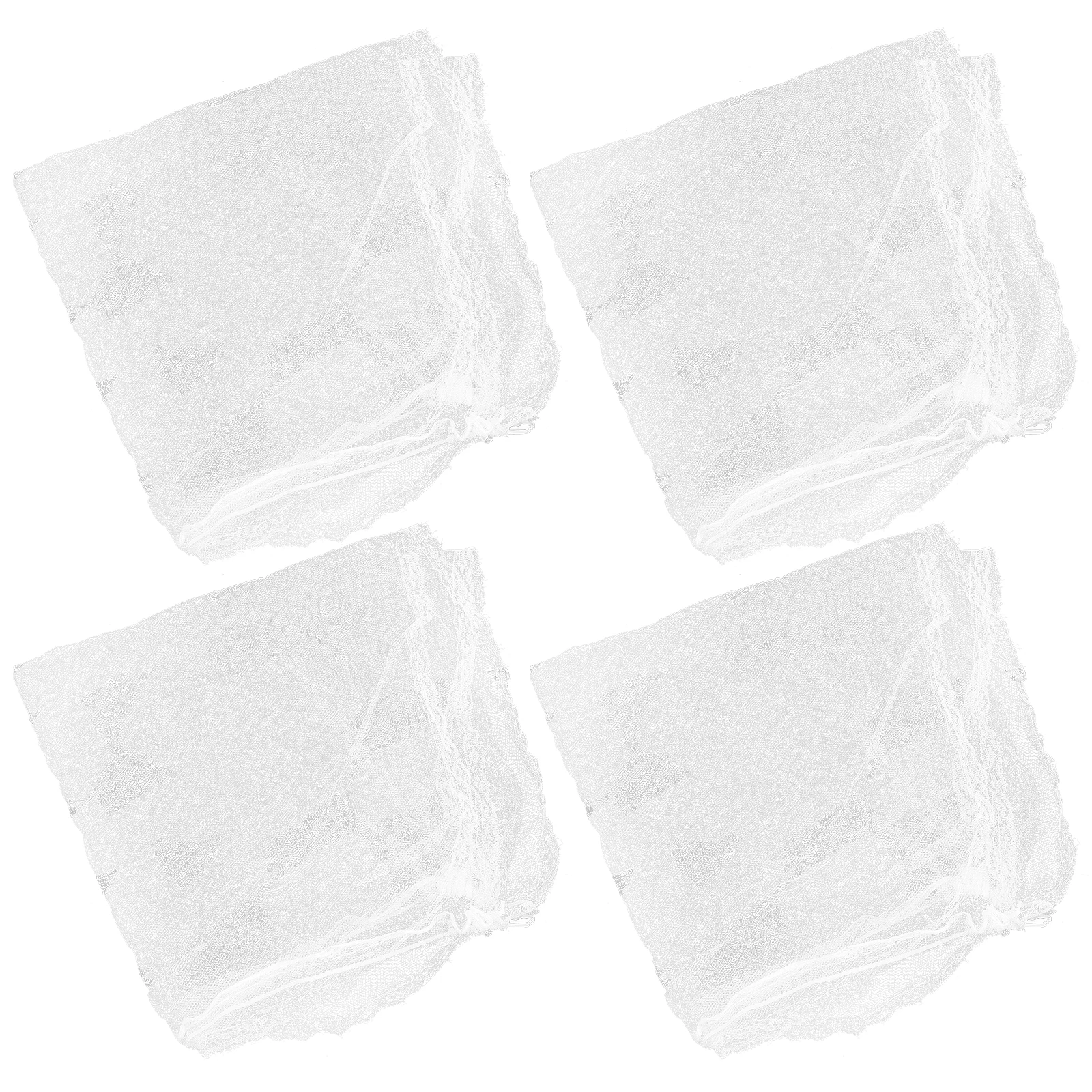 

4 Pcs Mosquito Net Baby Carrier Mesh Netting Baby Carrier Mosquito Net Polyester Durable Universal Fit Insect Protection
