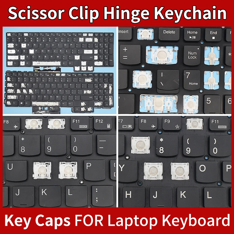 Capuchon de clé de remplacement Keycap pour Lenovo Legion 5 Pro-16ACH6 Pro-16ACH6H 16arh7h 15156 6H Pro-16ITH6 16IAH7 Clavier prédire Keycaps