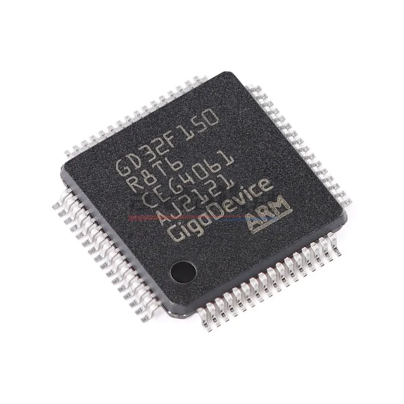 1-5PCS GD32F150 GD32F150C8T6 LQFP-48 GD32F150R8T6 LQFP-64 64KB 72MHz ARM Cortex-M3 32-bit MCU Microcontroller IC