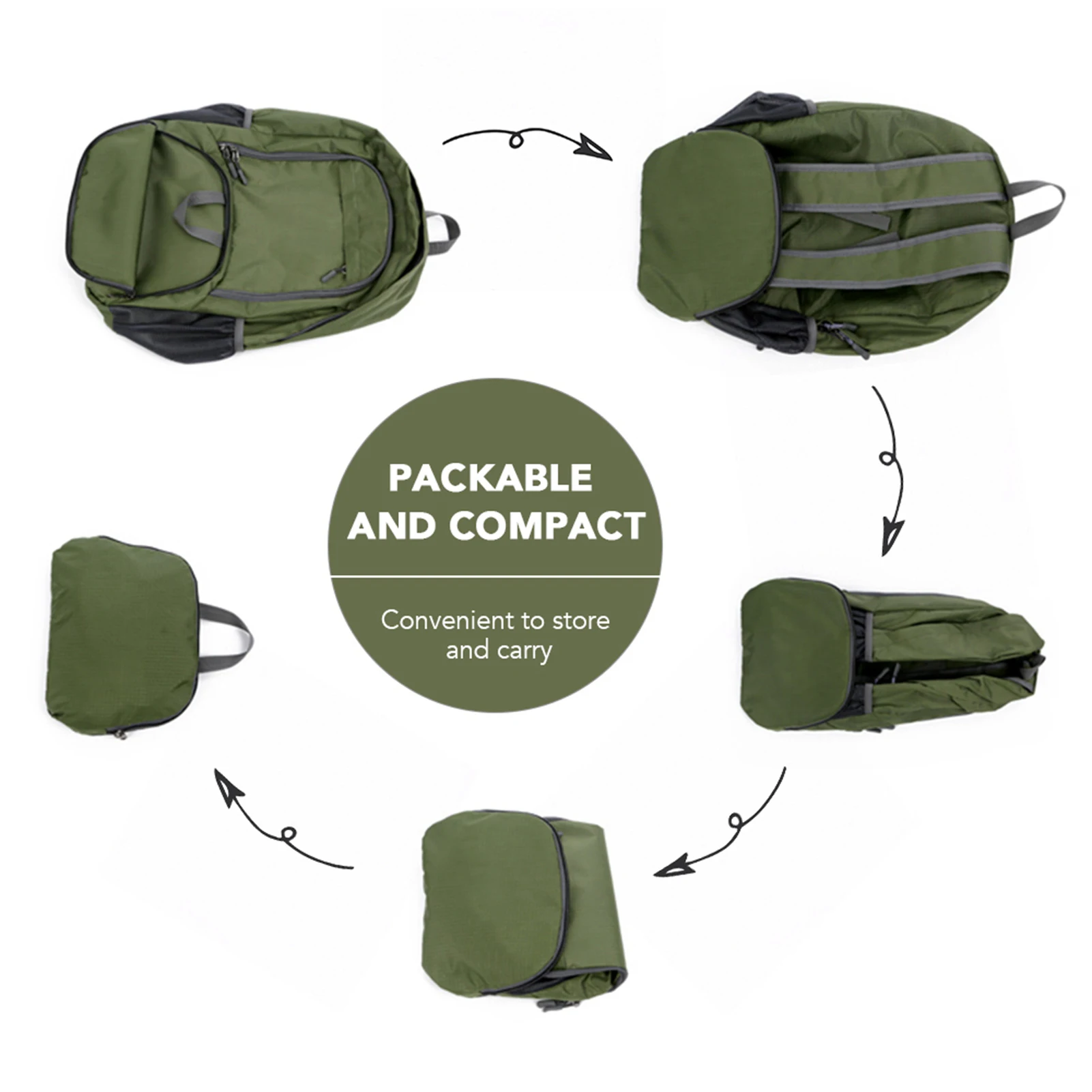 Packbarer Rucksack Leichter Fa – Packable Daypack Foldable Bewertung und Preis