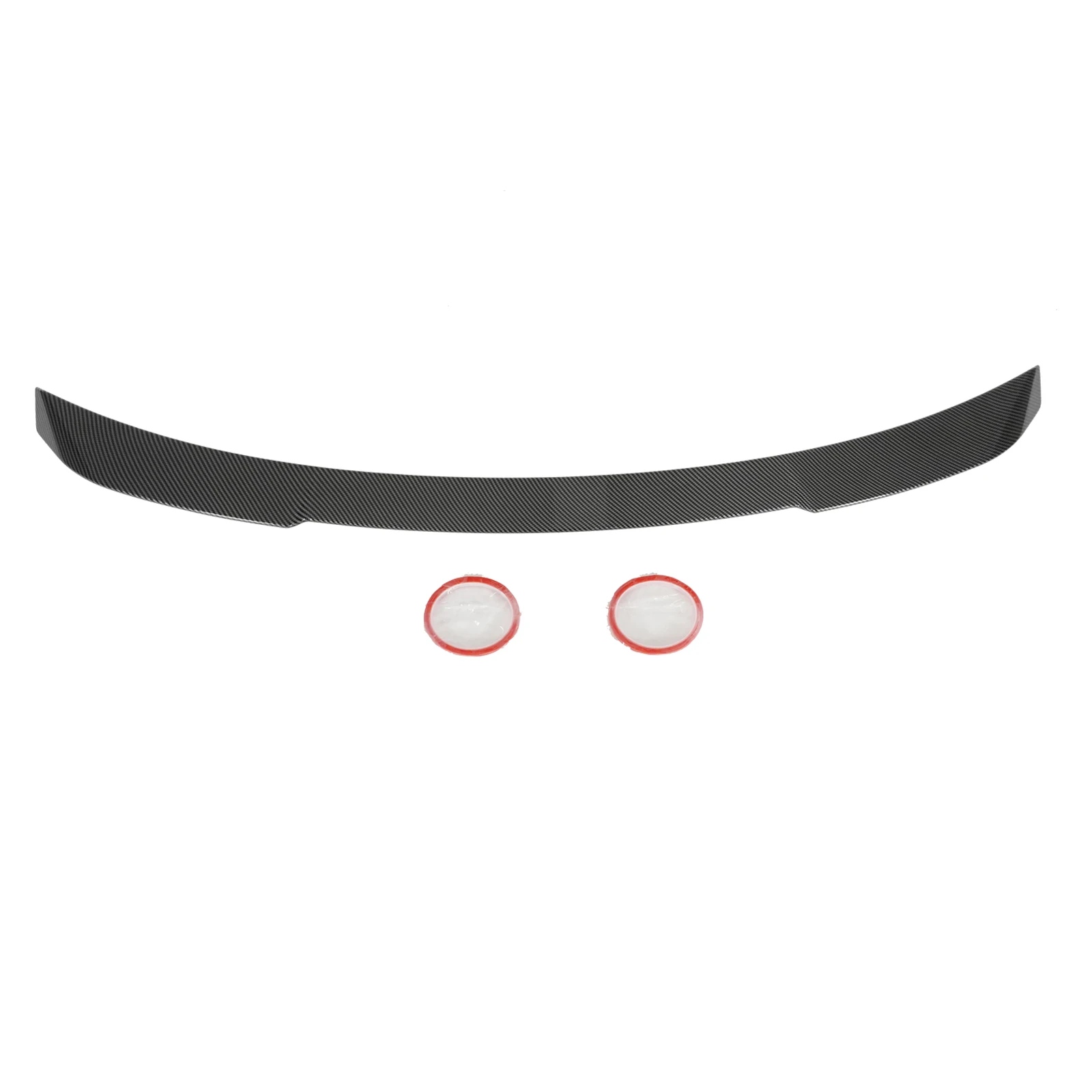 Heckfenster-Dachspoiler für Lexus RC300 RC350 RC F 2015-2025 Glänzend Schwarz/Carbon-Optik ABS-Kunststoff Auto-Zubehör