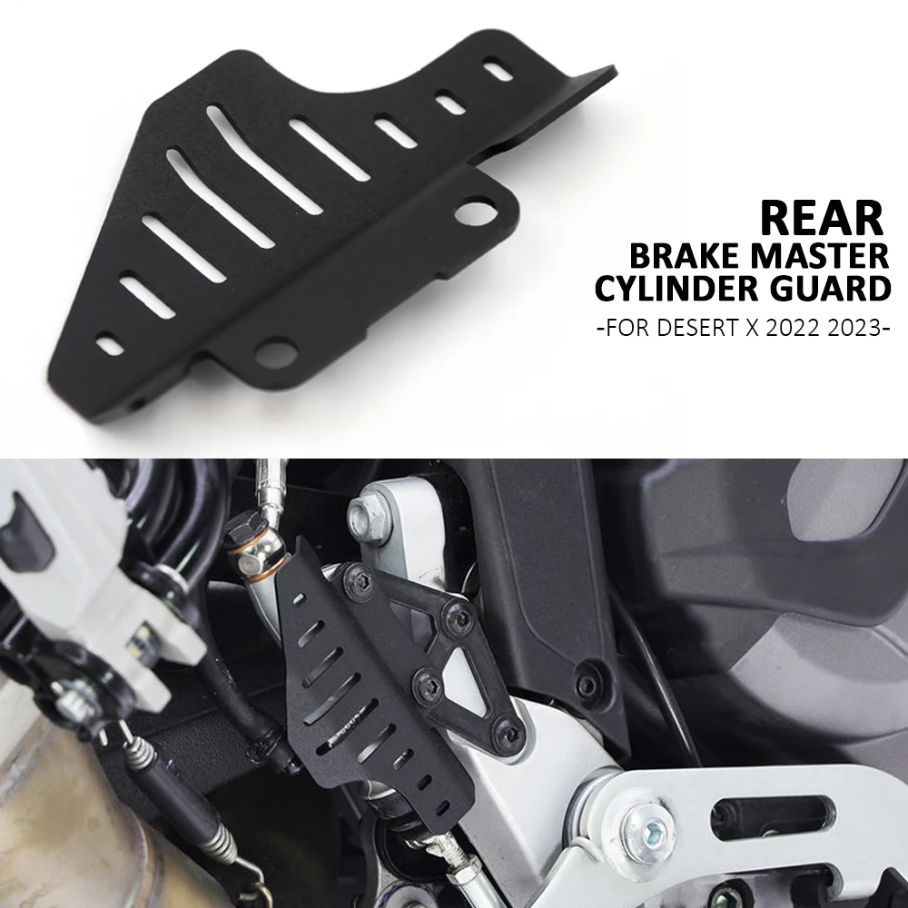 

For Ducati Desert X DesertX 2022 2023 CNC Aluminum Motorcycle Accessories Rear Brake Master Cylinder Guard Protection Cover