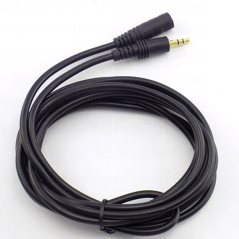 1.5/3/5/10M DC 3.5mm Jack męski na żeński przedłużacz do słuchawek AUX Audio Stereo przedłużacz dla pc AV głośnik Audio B4