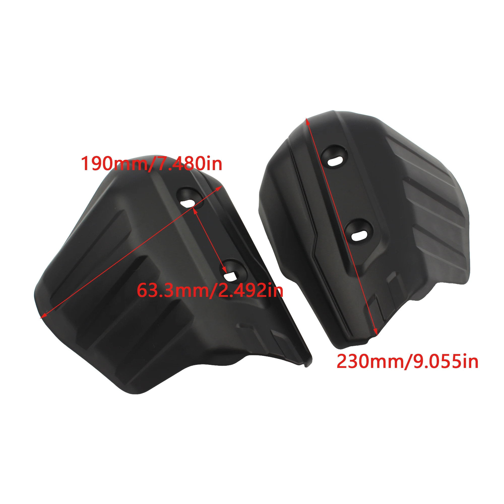 Powermotor-Motocicleta Handguards Shield, Proteção contra o vento, Acessórios Enduro, Honda África Twin, CRF1000L, Fatbike