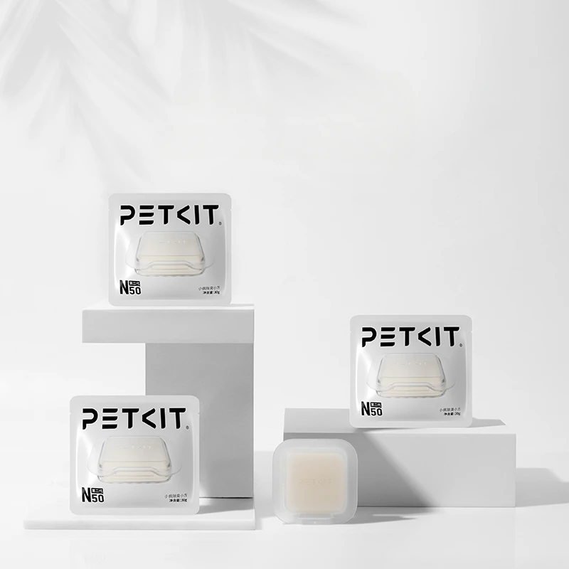 

PETKIT дезодорант для домашних животных небольшой квадратный N50 автоматический туалет для кошек MAX2 с дезодорантом для кошачьей мочи