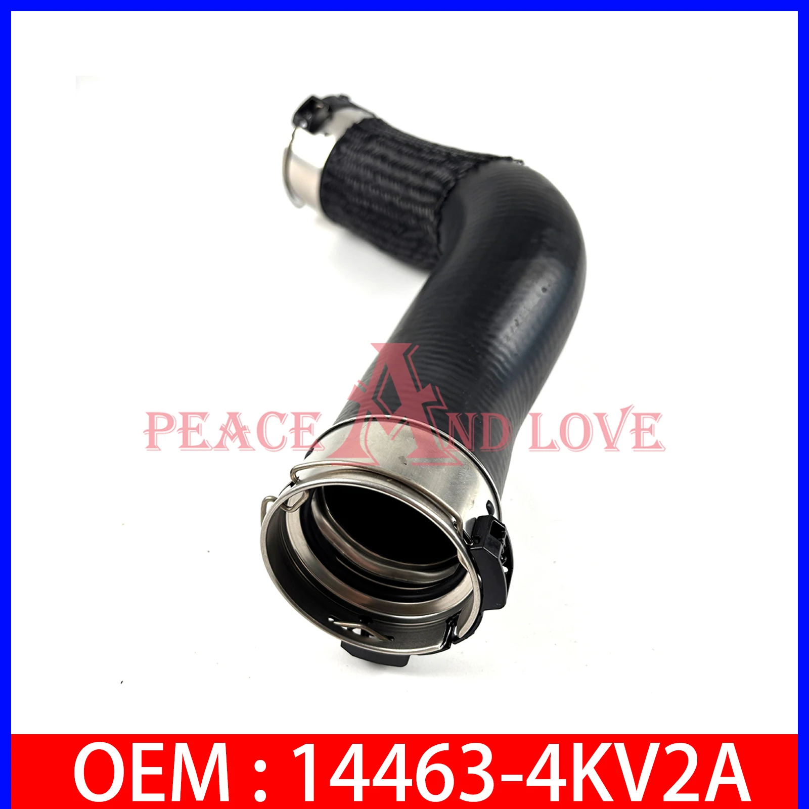 14463-4KV2A Manguera de Entrada de Aire del Intercooler, Tubo de Turbocompresor para Nissan Navara Pickup NP300 D23 YD25DDTI 4X4 2014- 144634KV2A