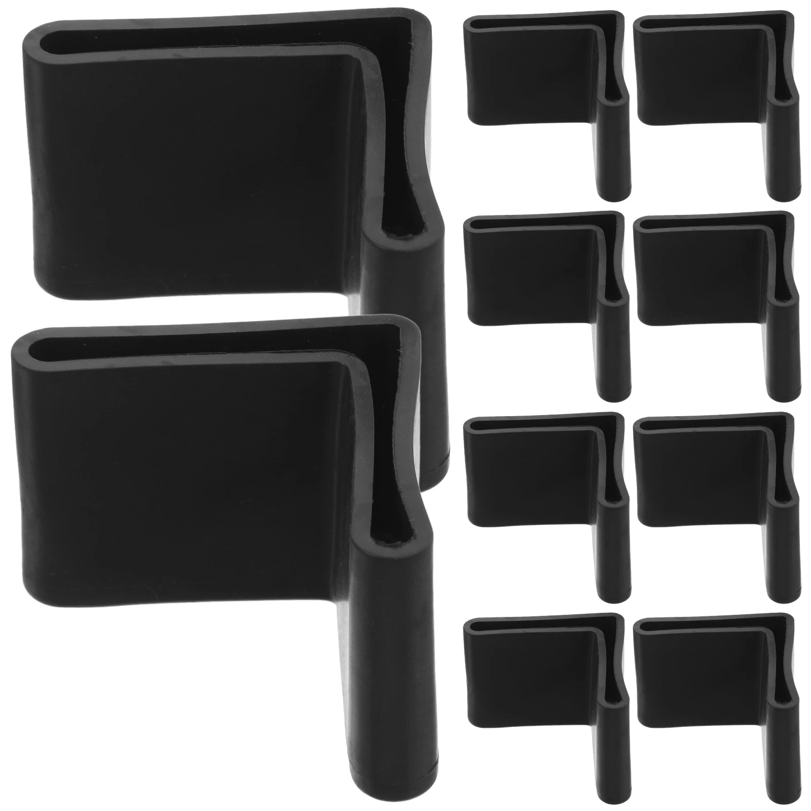 

12pcs Triangular Feet Covers Rubber Chair Leg Protectors Furniture Pads Table Leg Cover End Caps Home Accessories