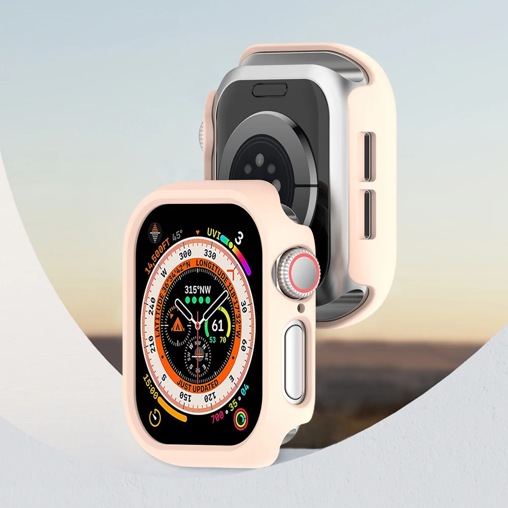 Watch Case Watch Cover Shockproof Bumper Protector Anti-scratch Protective Case for Apple Watch Series 10 42MM/46MM Accessories