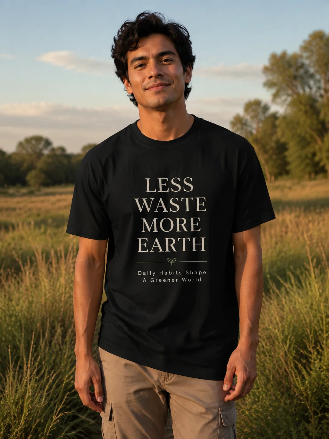 

Men Graphic T Shirt Short Sleeve Regular 50 Percent Cotton 50 Percent Polyester Stretch Fabric Eco Slogan Print Summer Casual