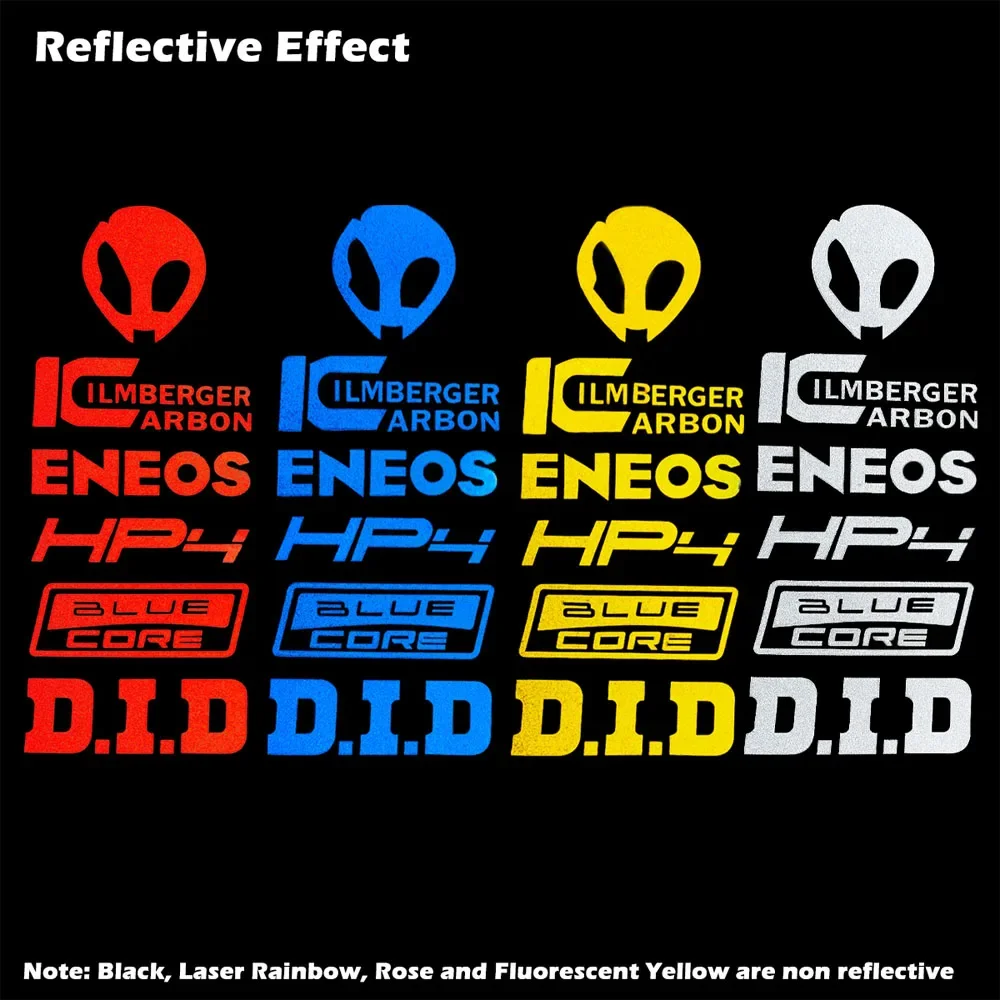 Alien HP4 DID Graphic Reflective Motorcycle Stickers Moto Bike Body Helmets Decals Accessories For BMW S1000RR R1200 GS S1000XR