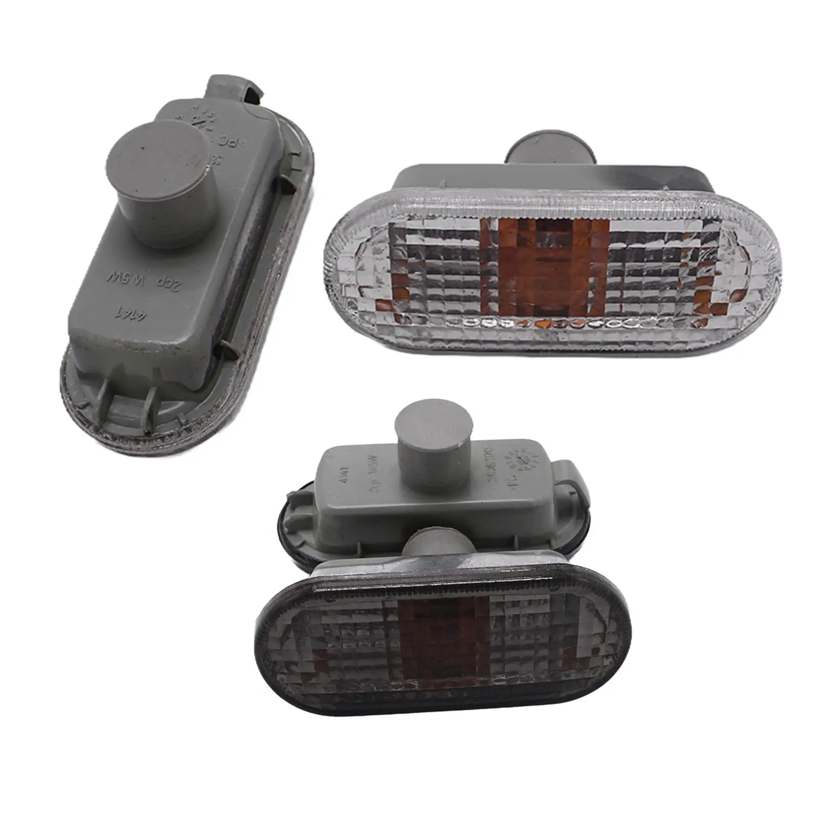 Plastic Side Marker Indicator Light Halogen Replacement Automotive Fender Lamp for Car Front Bumper Left Right Pair