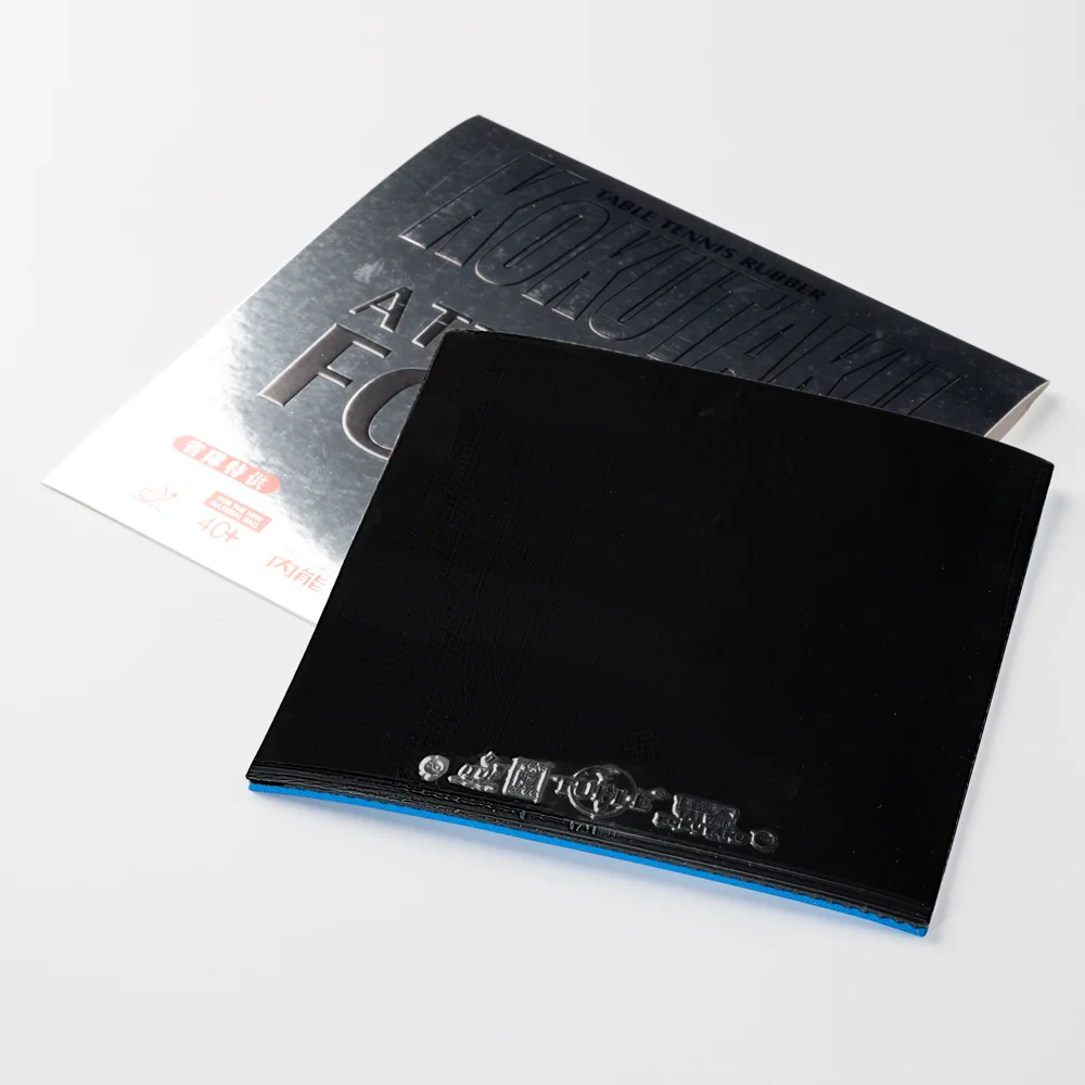 KOKUTAKU ATTRACTIVE FORCE PRO Table Tennis Rubber Blue Sponge PLATINUM GOLD Sticky Offensive Ping Pong Rubber Sheet